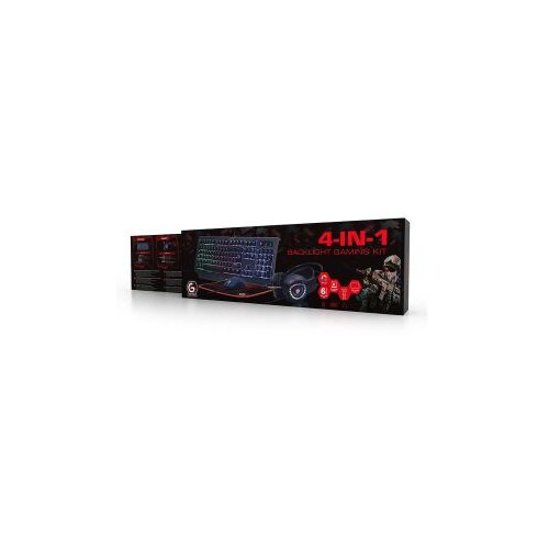  RGB tastatura + mi&Aring;&iexcl; + slu&Aring;&iexcl;alice + podloga Gaming Cijene
