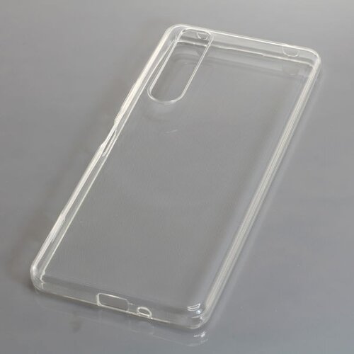 OTB silikonski ovitek za Sony Xperia 1 II, prozoren Slike
