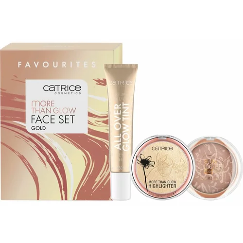 Catrice More Than Glow Face Set make-up set Gold nijansa