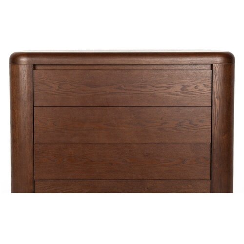 Dutchbone Komoda v jesenovem dekorju v temni naravni barvi 100x98x40 cm Herman &amp;ndash; Slike