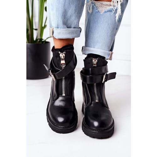 Kesi Warm Shoes Workers Black Not Reals Cene