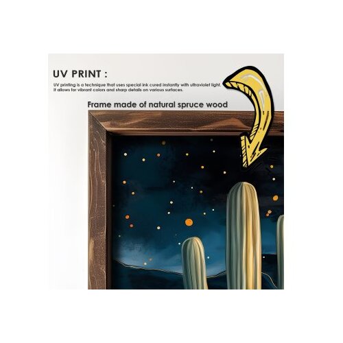 Wallity Zidna slika AI104, 40x120x3,5 cm Slike