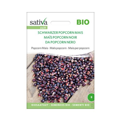 Sativa Bio koruza za pokovko "Black Popcorn Maize" Cene