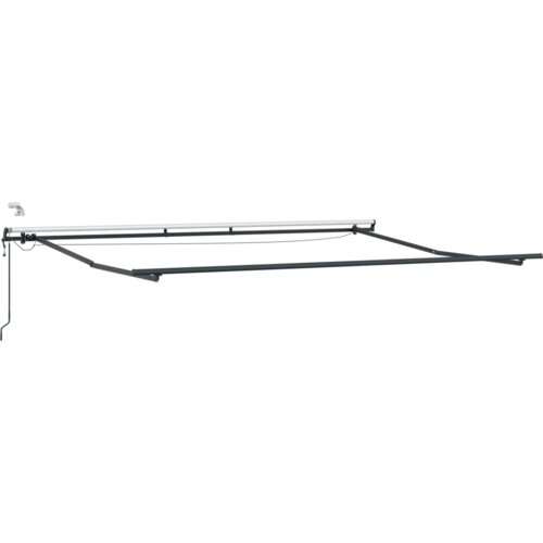  Automatska uvlačiva tenda s LED narančasta i smeđa 450x350 cm Slike