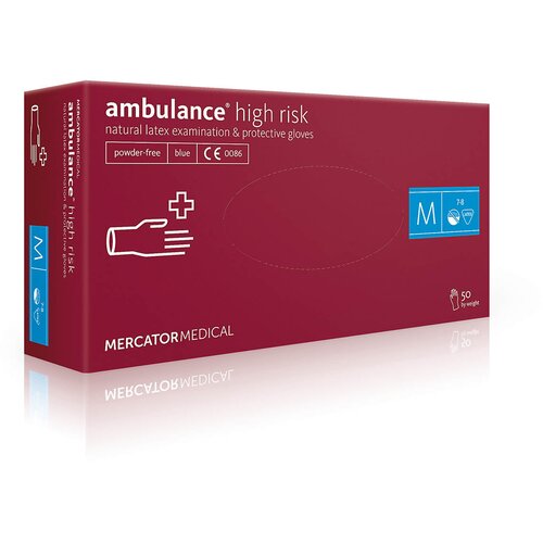  Rukavice jednokratne Latex AMBULANCE HIGH RISK Slike