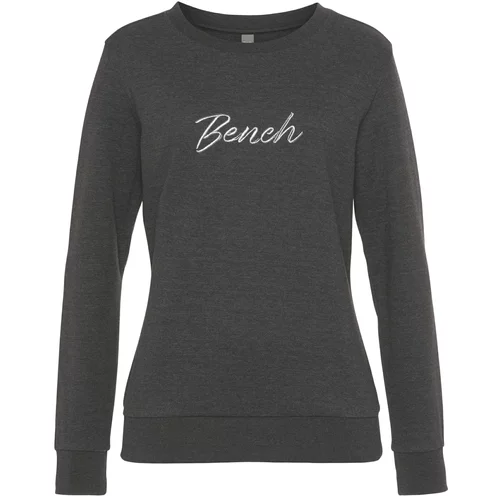 Bench Sweater majica antracit siva / bijela