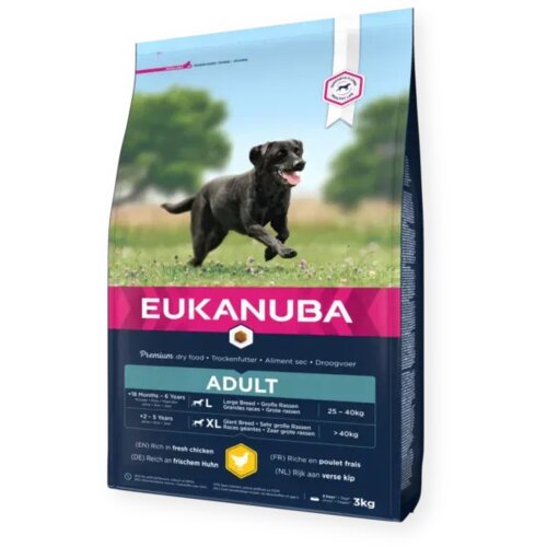 Eukanuba dog adult large breed chicken Slike