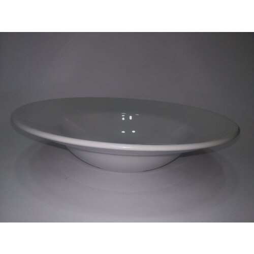 Duboki tanjir beli 25CM 170625 Slike