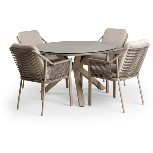 Tierra Outdoor STOL aluminij antracit, siva Slike