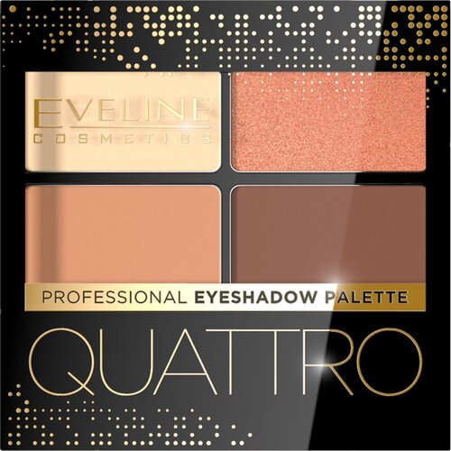 Eveline Cosmetics Quattro paleta sjenila za oči nijansa 01 3,2 g Cijene