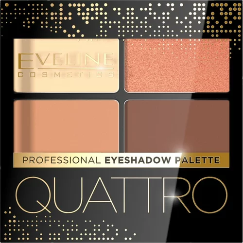 Eveline Cosmetics Quattro paleta sjenila za oči nijansa 01 3,2 g
