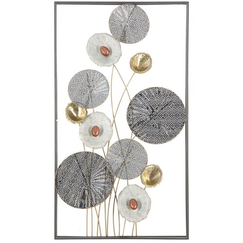 Mauro Ferretti metalni zidni ukras Grid, 50 x 90,5 cm Slike