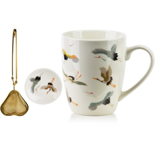 Mondex Skodelica porcelan ARIFA Affekdesign 370 ml 8,5x12,5x10,5 cm bela 1 kos, (5000179057) Cene