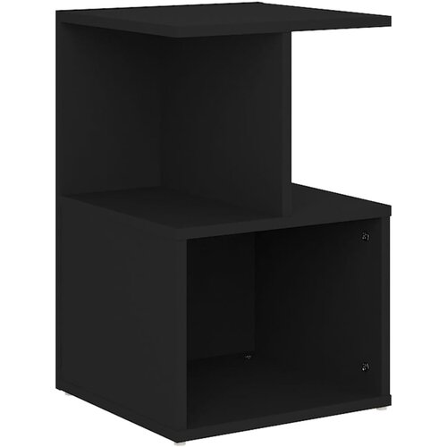 Maison Chic Nočna omarica - Nočna miza črna 35x35x55 cm iverna plo&amp;scaron;ča, (21687547) Slike