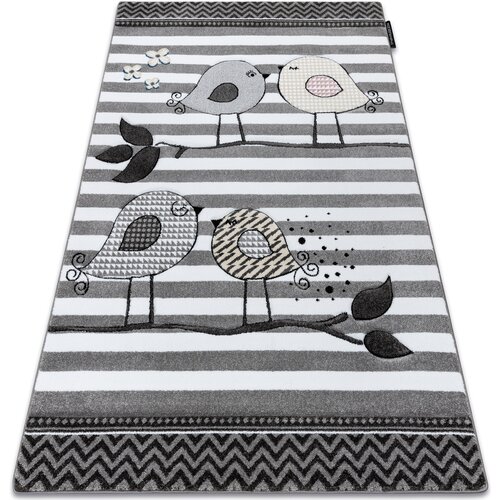 RugsX Preproge Preproga PETIT BIRDS Ptice siva 200x290 cm Siva Cene