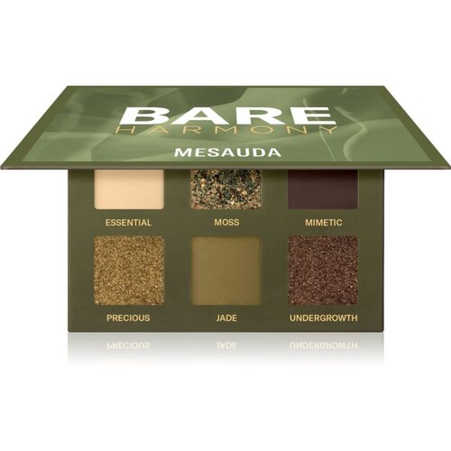 Mesauda Milano Bare Harmony paleta senčil za oči odtenek 205 Hidden Green 6x1 g Cene
