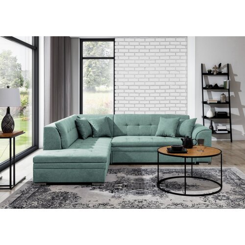 ELTAP Elegantna kutna garnitura Pieretta s funkcijom kreveta-Leva-Poco 100 Cijene