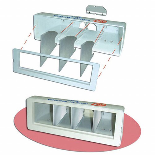  kutija stona / nazidna plastična 208x100x62mm fr standard NA2260 za montažu modula 45x45mm (8M) Cene