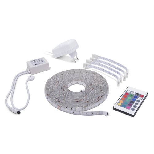Phenom RGB LED komplet s kontrolerjem in napajalnikom SMD 5050 IP65 5m Cene