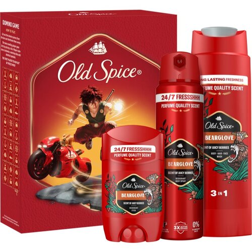 Old Spice Bearglove Anime darilni set za mo&amp;scaron;ke Slike
