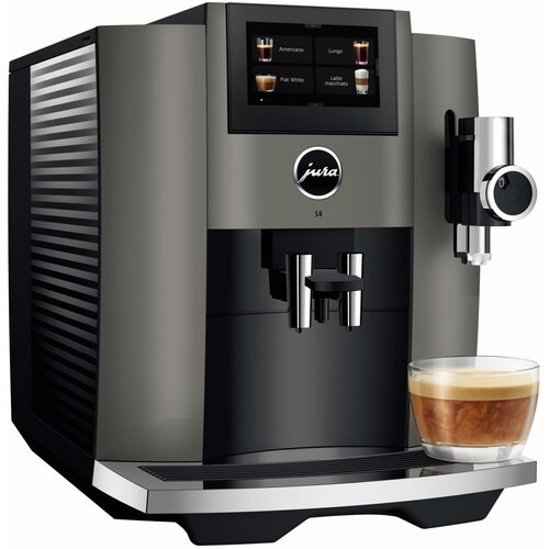 Jura S8 (EB) Dark Inox Aparat za kavu s automatskom funkcijom 15480 Slike