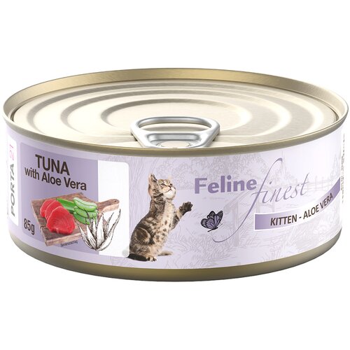  Feline Finest mokra mačja hrana 85 g - Kitten tunina z aloe vero Cijene