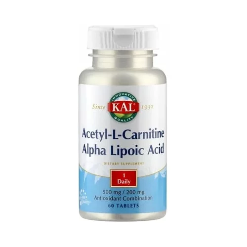 KAL Acetil-L-karnitin in alfa lipoična kislina