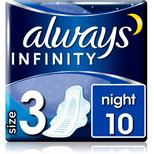 Always Infinity Night Size 3 ulošci za noć 10 kom