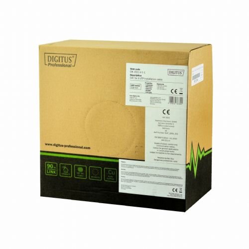 Digitus Cat.5e U /UTP installation cable, 100 m, simplex, Eca Slike