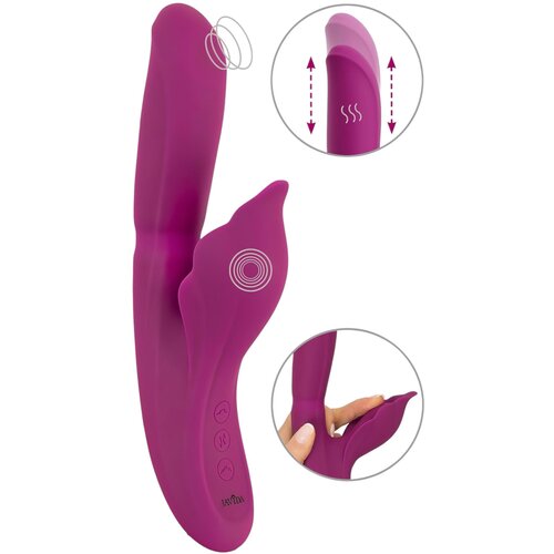 Javida 4u1 G-točka i klitoralni stimulans vibrator (kupina) Cijene