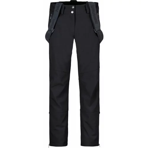 HANNAH KENTA Ženske skijaške softshell hlače, crna, veličina