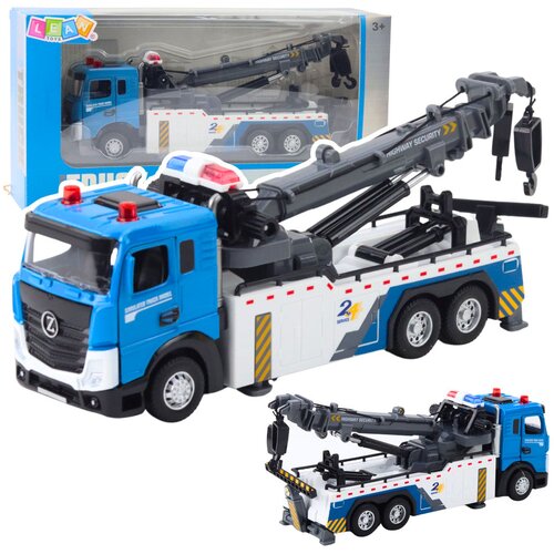  Vehicle Boom Truck Tow Truck Metal Cabin Lights Sounds Cene