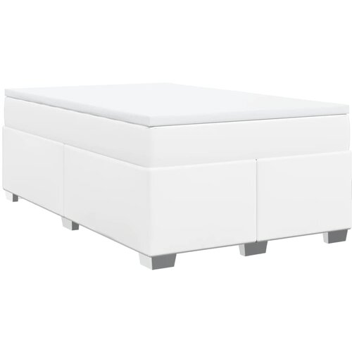 Maison Chic Box spring postelja - Vzmetna postelja z vzmetnico bel 120x190 cm umetno usnje SL23774, (21891195) Cene