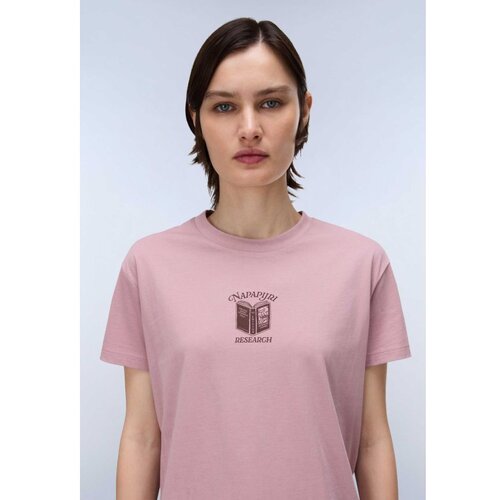 Napapijri S-bliss ss w pink woodrose Cene