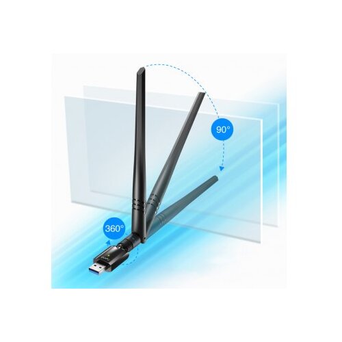 Cudy Mrežni adapter WU1400, AC1300 Wi-Fi High Gain USB 3.0 Adapter Slike