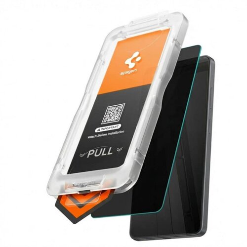 Spigen GlasR EZ FIT Pro HD Privacy kaljeno staklo za Samsung Galaxy S26 Plus AGL11087 Slike