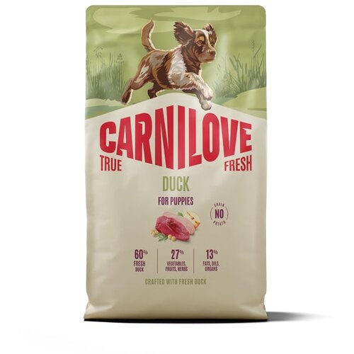 Carnilove Dog True Fresh Puppy, briketi - raca 4 kg Cene