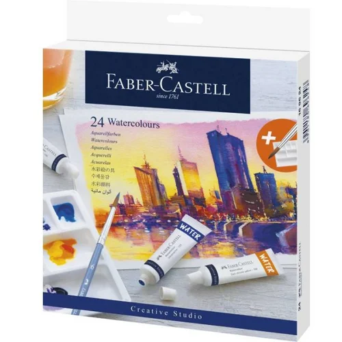 Faber-castell Set akvarel boja u tubi s paletom | izaberite set