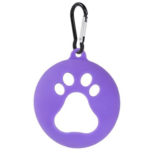 INF Silikonski nosilec za teni&scaron;ko žogico z varnim karabinom Purple, (5000322394) Cene