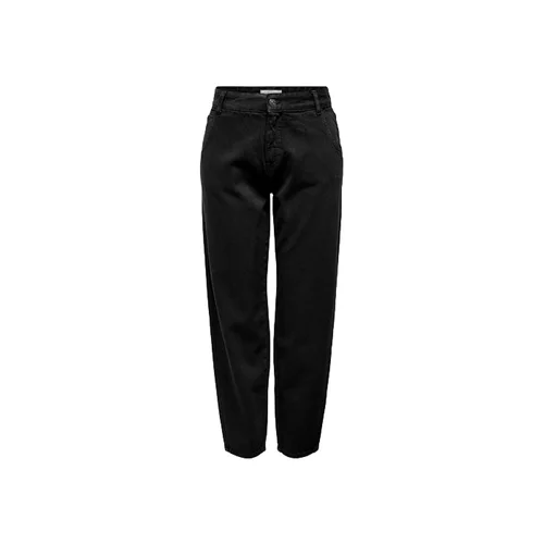 Only Troy Col Jeans - Black Crna