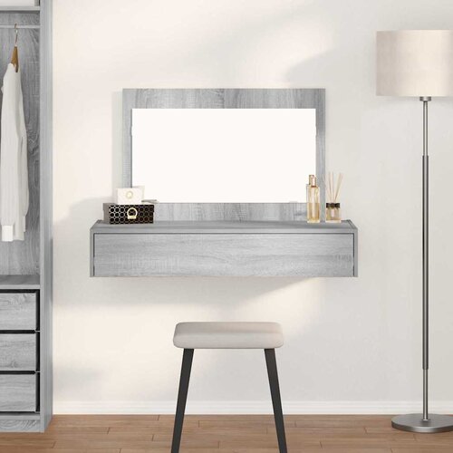  Toaletni stol Siva 100 x 40 x 70 cm Konstruirano drvo Slike