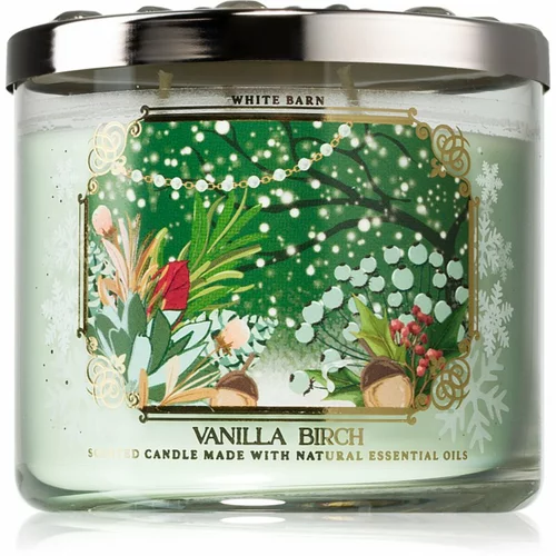 Bath & Body Works Vanilla Birch dišeča sveča 411 g