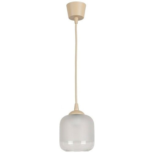 Brilagi LED luster na sajli RETRO GLASS 1xE27/60W/230V &Oslash; 14 cm bež/beli Cene