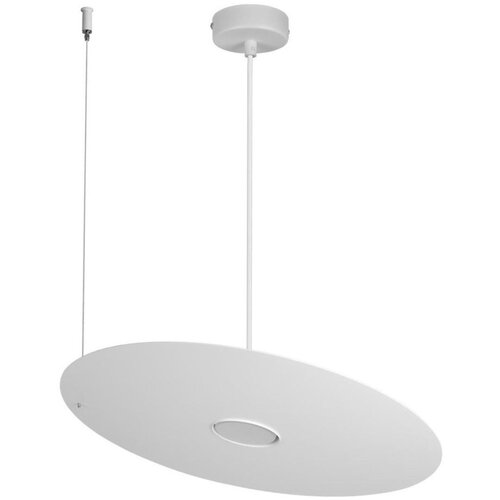  Luster na sajli PIATTO 1xGX53/15W/230V, prečnik 45 cm, beo Slike
