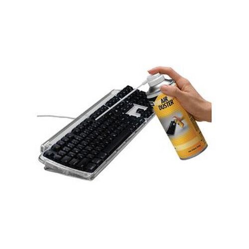 Fellowes Sűr&amp;iacute;tett levegős porpisztoly, forgathat&amp;oacute;, HFC mentes, 520 ml/200 ml, Slike