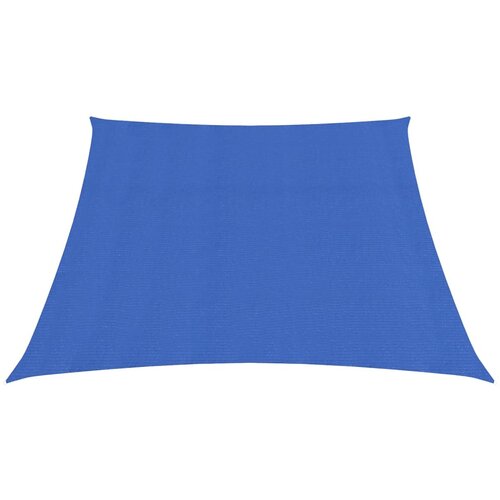 VidaXL Senčno jadro 160 g/m&amp;sup2; modro 3/4x2 m HDPE Slike