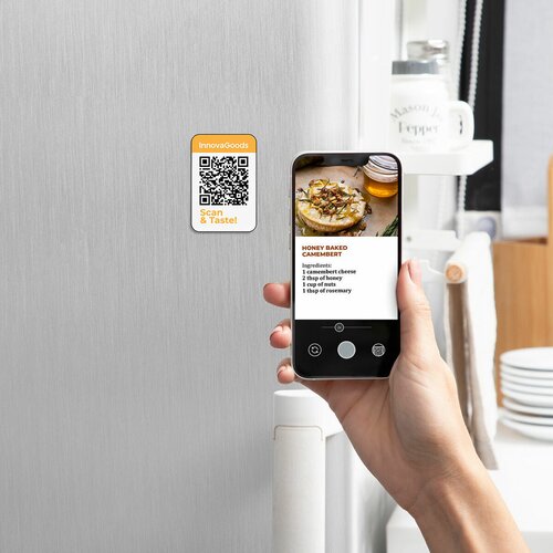 Friteza na Zrak s Ro&amp;scaron;tiljem, Priborom i Kuharicom InnovaGoods Fryinn 12-in-1 6000 Crna Čelik 3400 W 6 L Slike