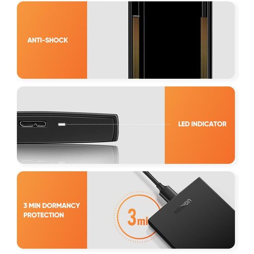 Ugreen kućište za eksterni hard 2.5" CM237 Cene