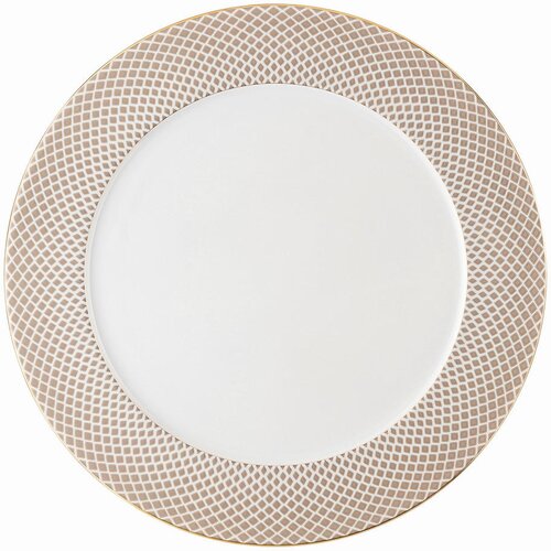 ROSENTHAL PLITVI KROŽNIK Francis Carreau Beige porcelan Cene