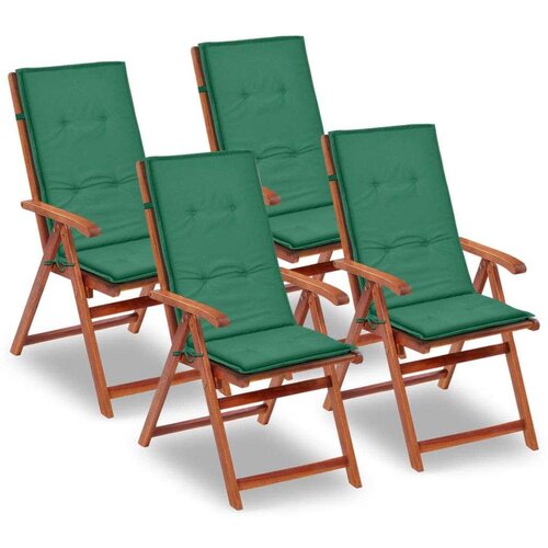 Jastuci za vrtne stolice 4 kom zeleni 120x50x3 cm od tkanine Cijene